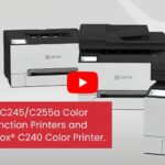 Imprimante couleur multifonctions Xerox® C255a Imprimante multifonction Xerox® C255a - Youtube